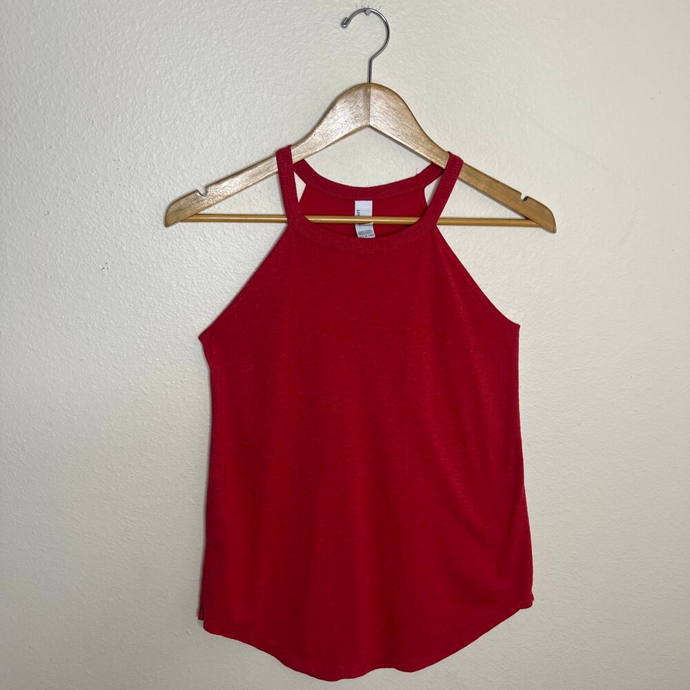 District Perfect Tri Red Tank XS